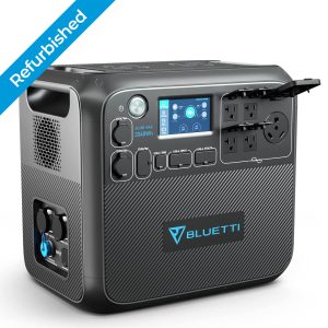 BLUETTI AC200MAX 2200W Power Station Solar Generator 2048Wh LiFePO4 Battery MPPT