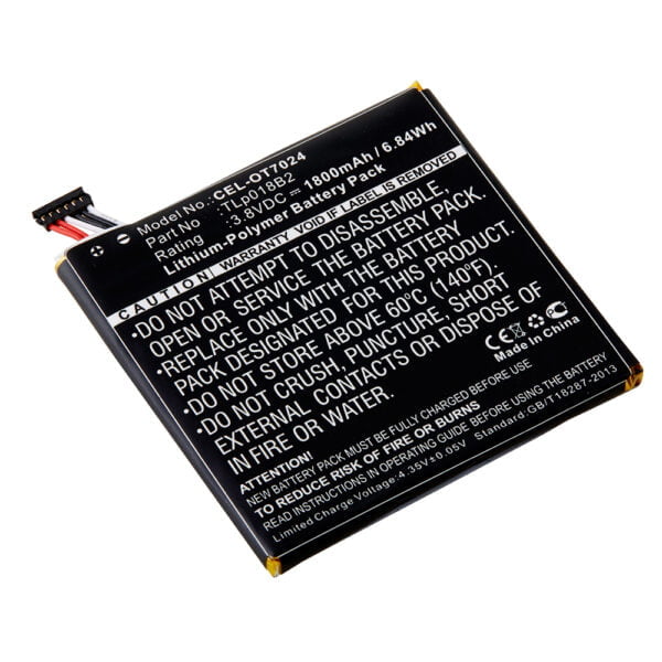 TLP018B1 TLP018B2 TLP018B4  Battery