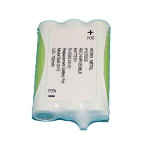AT&T E2115 Cordless Phone Battery Ni-MH, 3.6 Volt, 750 mAh - Ultra Hi-Capacity - Replacement for Uniden BT-0001 Rechargeable Battery