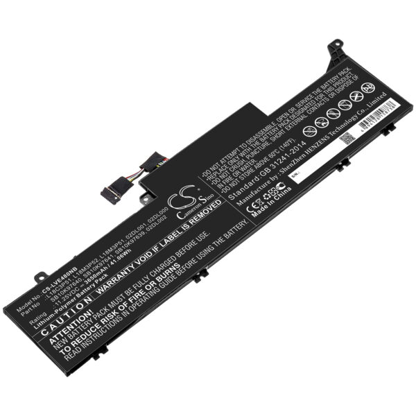 Lenovo  02DL000, 02DL001, 02DL002, L18C3P51, L18M3P51, L18M3P52, SB10K97639, SB10K97640, SB10K97641 CS-LVE480NB