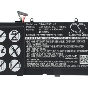 Asus  3ICP7/65/80, C31-S551, S551LB-CJ046H CS-AUS551NB