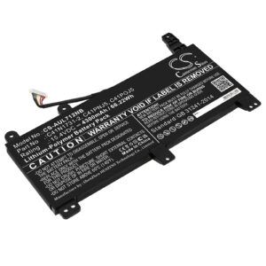 Asus  0B200-02940000, 0B200-02990000, 0B200-03400200, 4ICP5/70/81, C41N1731-2, C41PNJ5, C41POJ5, CA436981G CS-AUL712NB
