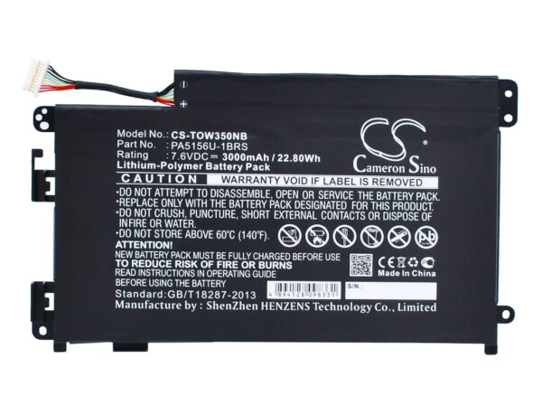 Toshiba  P000577240, PA5156U-1BRS CS-TOW350NB
