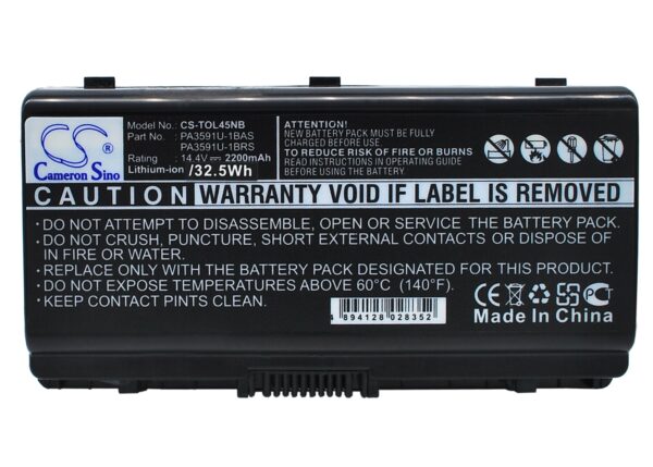 Toshiba  PA3591U-1BAS, PA3591U-1BRS CS-TOL45NB
