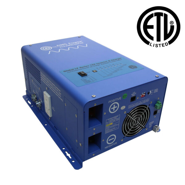 2000 Watt Pure Sine Inverter Charger- ETL Listed Conforms to UL458 / CSA Standards