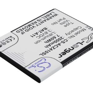 2000 mAh for Acer BAT-A11,BAT-A11(1ICP5/51/62),KT.0010K.007