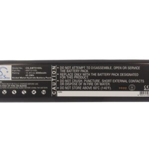 4000 mAh for Acterna 72R6893,N9330B-BAT,N9330B-BCG,NF2040AG24,NI1030,NI1030U,RWS35,TY3CGR18650D-2