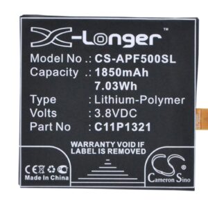 1850 mAh for Asus C11P1321