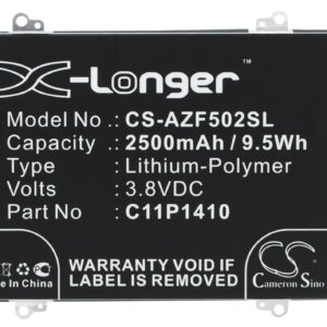 2500 mAh for Asus 0B200-01210100,C11P1410