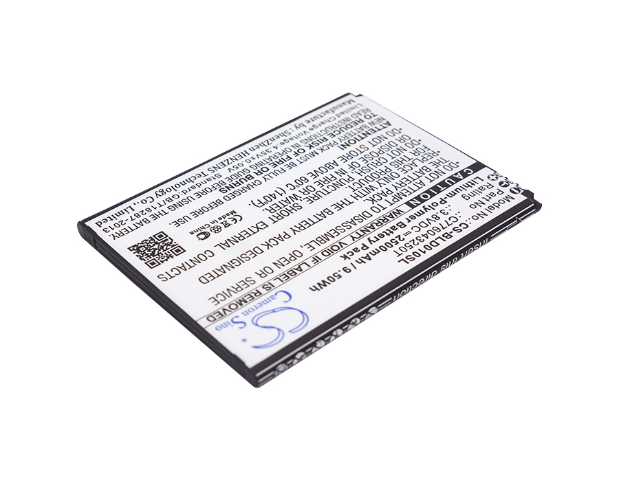 2500 mAh for BLU C776043250T
