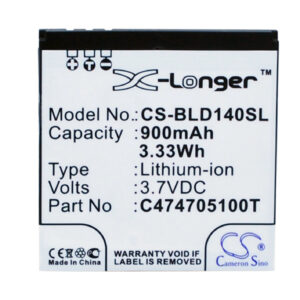 900 mAh for BLU C474705100T