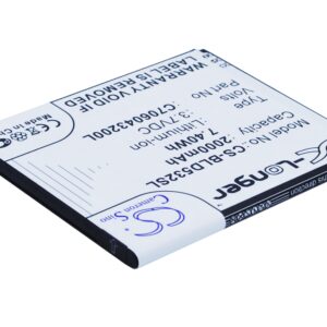 2000 mAh for BLU C706043200L,C706043200T