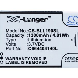 1300 mAh for BLU C664404140L,C664404140T