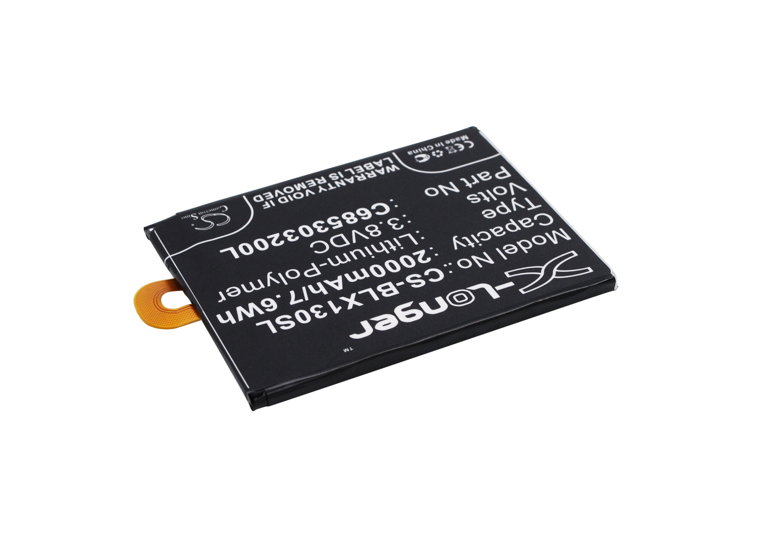 2000 mAh for BLU C685303200L