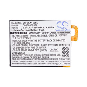 2500 mAh for BLU C806003250L