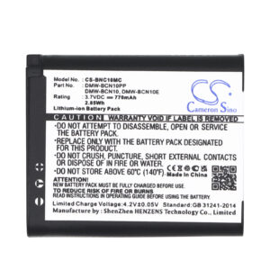 770 mAh for Leica BP-DC14,BP-DC14-E,BP-DC14-U