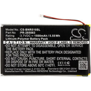 1500 mAh for Barnes & Noble PR-285083