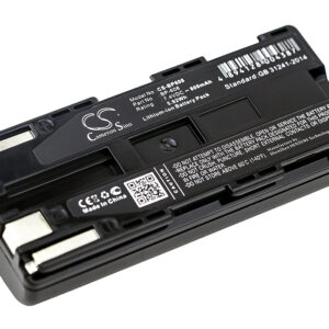800 mAh for Canon BP-608,BP-608A