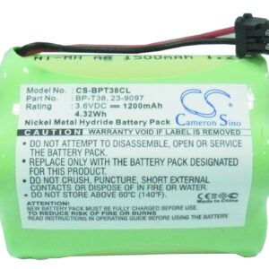 1200 mAh for Radio Shack 23-9097