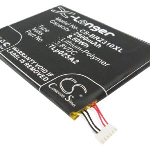 2500 mAh for BlackBerry FIH435573,TLp025A2