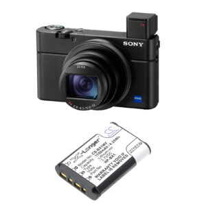 1150mAh Replacement Battery for Sony NP-BX1, ZV-1F, RX100 VII, DSC-RX100M7, RX100 VI, DSC-RX100M6, RX100 III, DSC-RX100M3, ZV-1M2