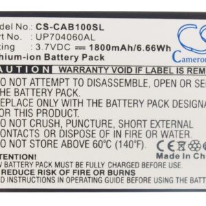 1800 mAh for CAT UP704060AL