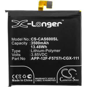 3500 mAh for CAT APP-12F-F5757I-CGX-111