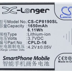 1650 mAh for Coolpad CPLD-16