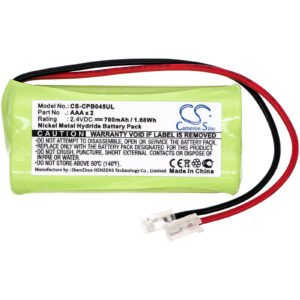 700 mAh for Universal AAA x 2