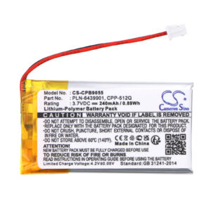 240 mAh for Avaya 64327-01,64399-01,64399-03,653580,65358-01,ED-PLN-6439901,PLN-6439901