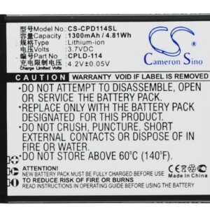 1300 mAh for Coolpad CPLD-114