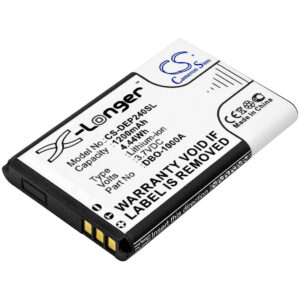 1200 mAh for Doro 380147,DBAA-1000A,DBO-1000A