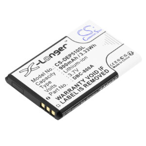 900mAh Replacement Battery for Bea-fon C70,S400,S400 EU001B,S400 EU001W,S700,Doro 401,507S,508,509,530X,1360,DBC-800A,DBC-800B,DBC-800D,DBP-800B,AK-C140