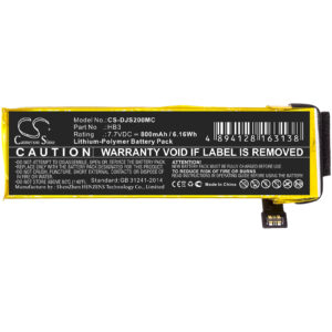 800 mAh for DJI HB3