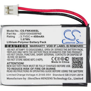 450 mAh for Franklin 0D01004506PA0