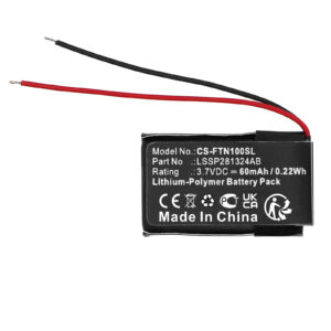 60 mAh for FitBit LSSP281324AB