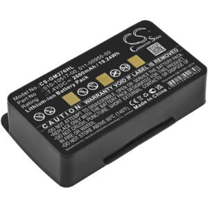 2600 mAh for Garmin 010-10517-00,010-10517-01,011-00955-00