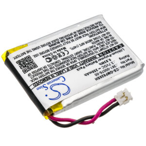 250 mAh for Garmin 361-00076-00