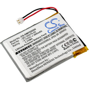 300 mAh for Garmin 361-00078-00