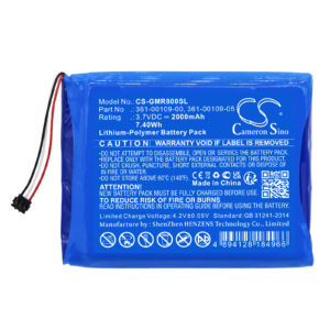 2000 mAh for Garmin 361-00109-00,361-00109-05