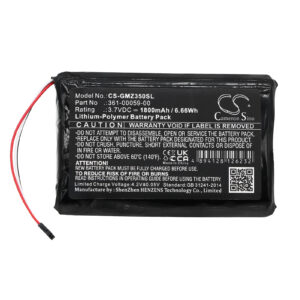 1800 mAh for Garmin 361-00059-00,361-00059-01