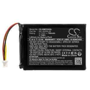 Replacement Battery for Garmin DriveSmart 55, DriveSmart 60, 361-00056-08 Li-Polymer 750mAh