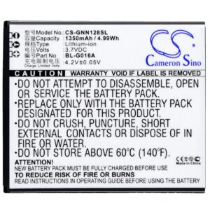 1350 mAh for GIONEE BL-G016A