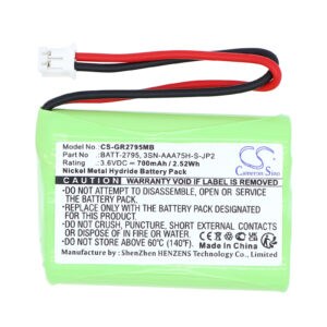 700 mAh for GRACO 3SN-AAA75H-S-JP2,89-1323-00-00,BATT-2795