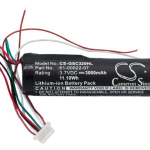 3000 mAh for Garmin 361-00022-00,361-00022-05,361-00022-07,IA3AB07B1A97