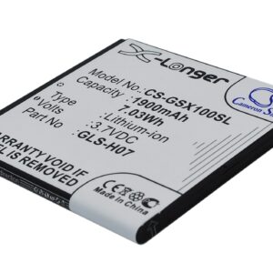 1900 mAh for GSmart 29S01-10010-V00R,GLS-H07