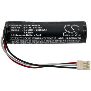 2600 mAh for HT Instruments BAT45,BAT45N,YABA0003HT1