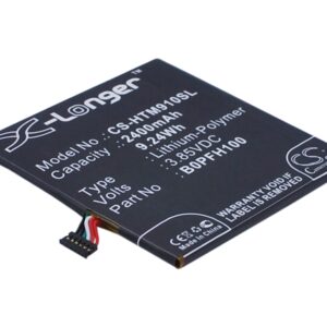 2400 mAh for HTC 35H00234-00M,B0PFH100
