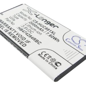 2000 mAh for Huawei HB474284RBC