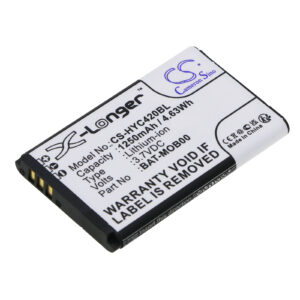 1250 mAh for Honeywell 26111710,3159122,55-003233-01,BAT-MOB00,PS1615000794